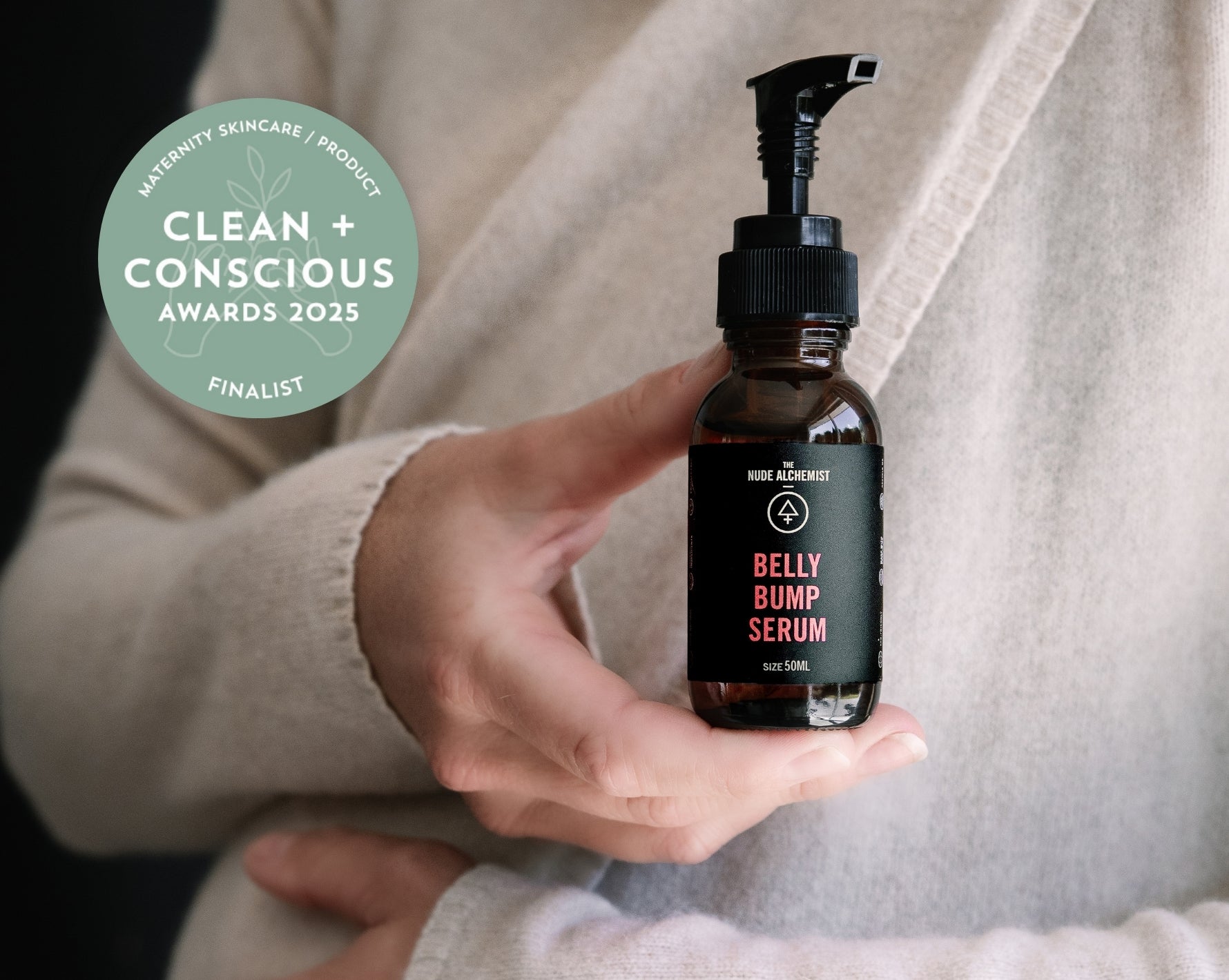 belly bump serum the nude alchemist stretch mark oil